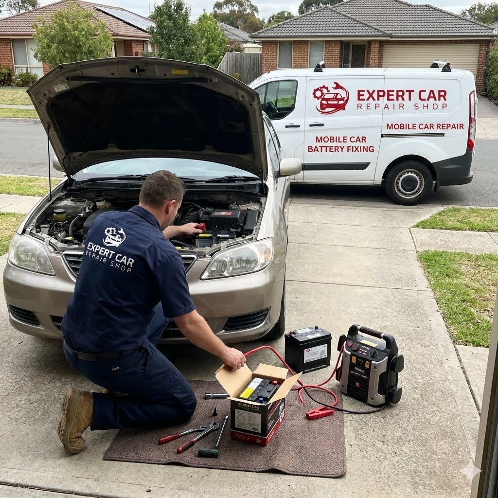 Car Battery Fixing