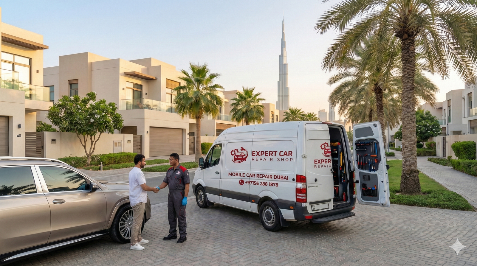 Mobile car repair Dubai